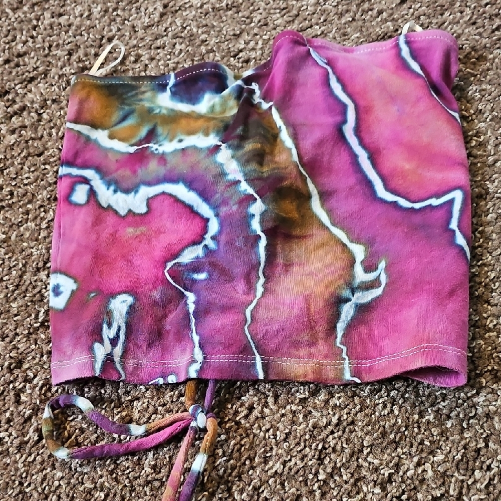 Katya Moon Dyes Crop Top Size M